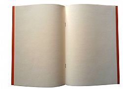 Σημειωματάριο Επι Χάρτου καρφίτσα με λευκές σελίδες