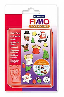 Fimo καλούπι σιλικόνης χριστογεννιάτικα
