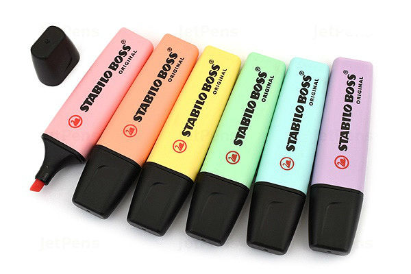 Μαρκαδόροι Υπογράμμισης Stabilo Boss 70 Pastel