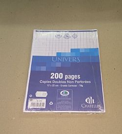 Chatelles Τετράδιο Καλλιγραφίας 17x22εκ. 200φ.