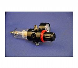 Φίλτρο υγρασίας, ρύθμιση πίεσης και μανόμετρο