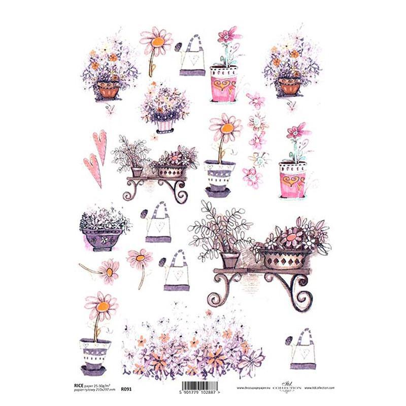 Ριζόχαρτο ''pottery'' 21x29εκ. (ITD-R091)