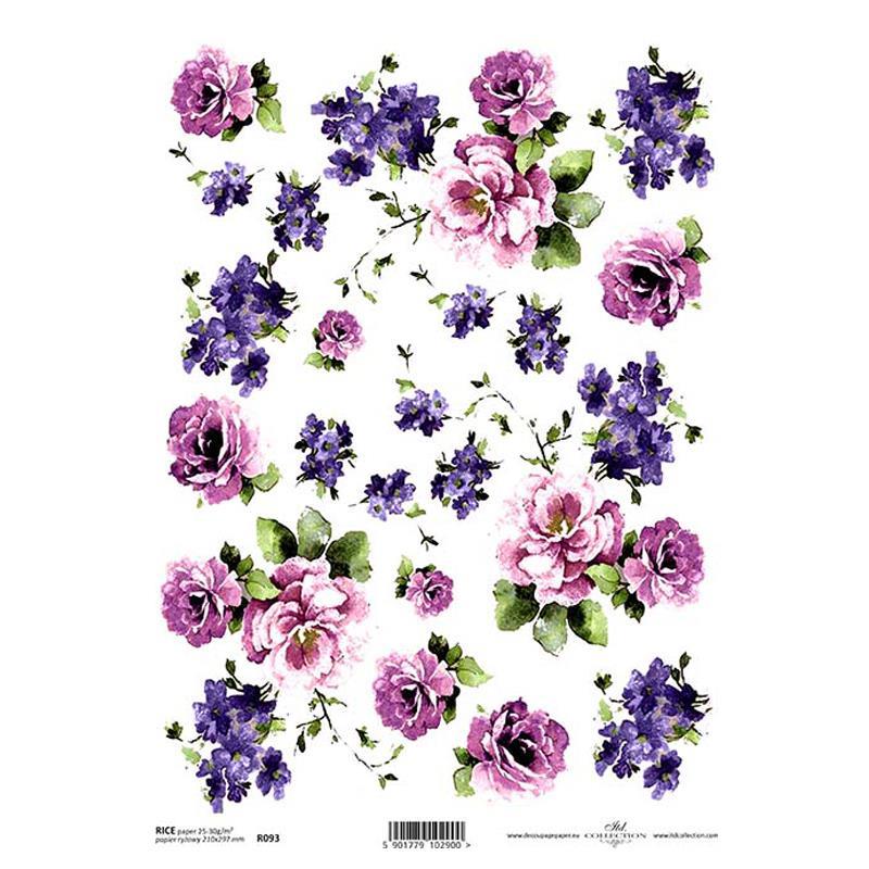 Ριζόχαρτο ''forget me not'' 21x29εκ. (ITD-R093)