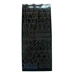 Rayher μαύροι αυτοκόλλητοι αριθμοί