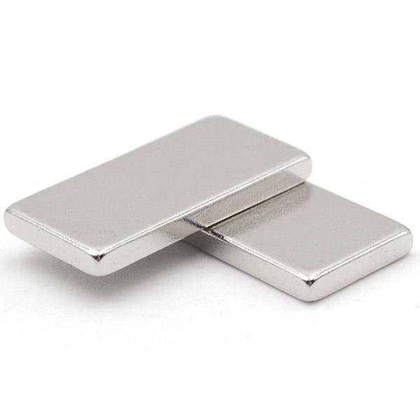 Μαγνήτης Αυτοκόλλητος Παραλληλόγραμμος Neodymium Νίκελ