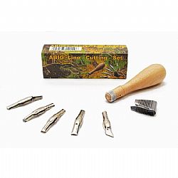 Lino cutting set σετ χαρακτικής