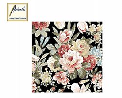 Χαρτοπετσέτα ''kate black'' 33x33cm