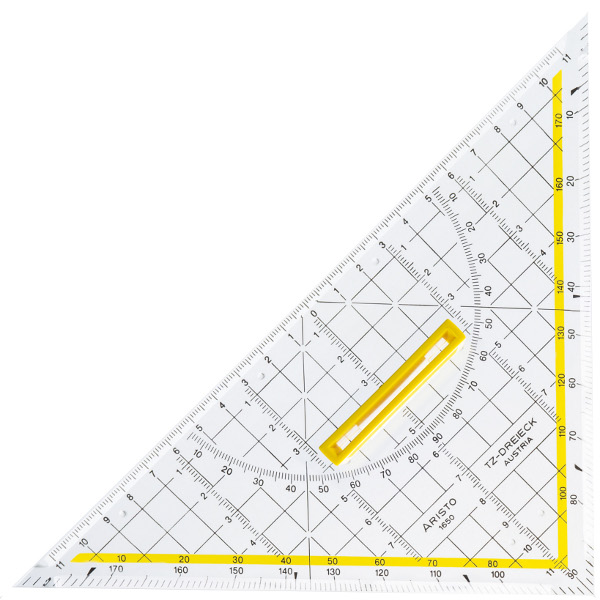 Aristo γεωδαιτικό τρίγωνο 250mm