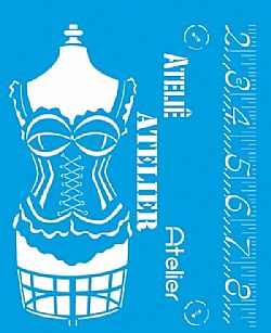 Στένσιλ 17x21εκ.