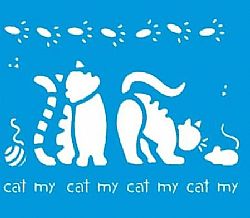 Στένσιλ 17x21εκ.