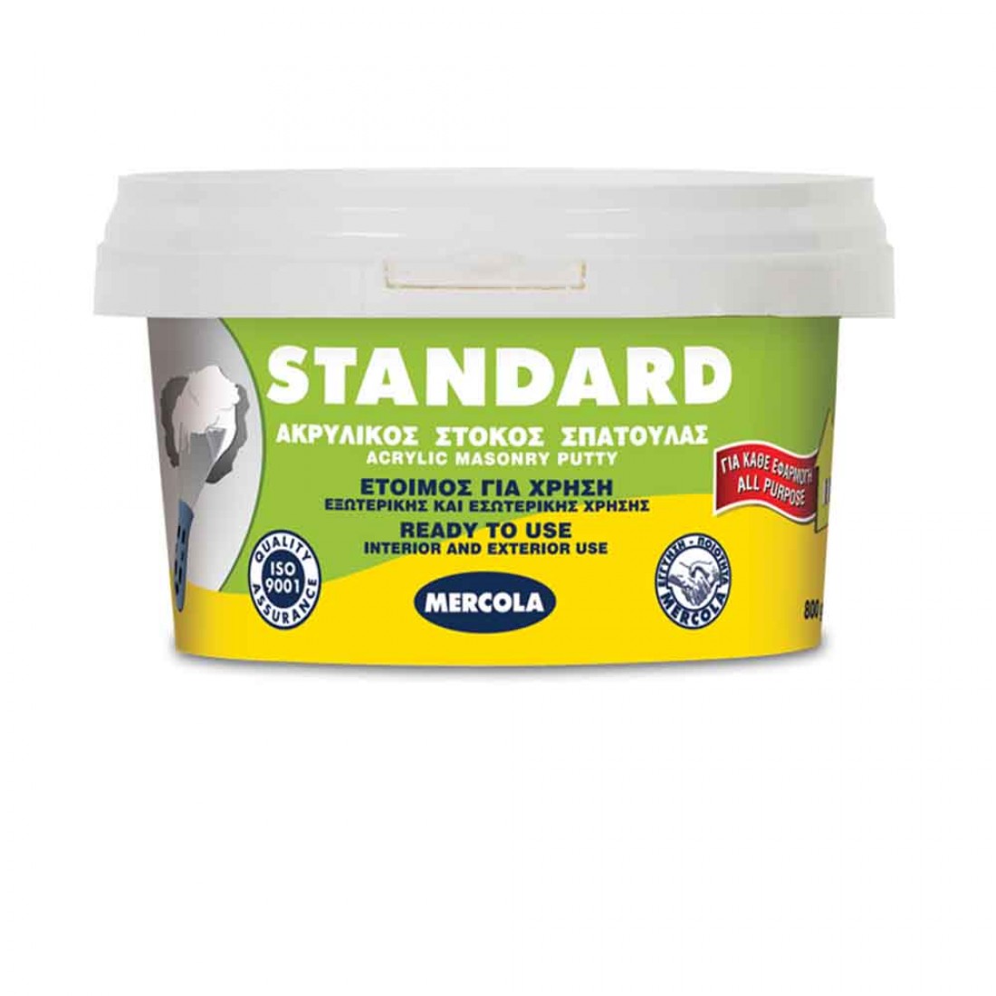 Mercola ακρυλικός στόκος σπάτουλας 400gr