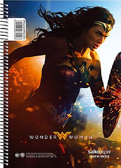 Τετράδιο σπιράλ Wonderwoman