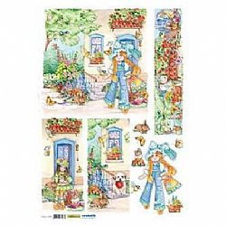 Ριζόχαρτο Decoupage ''cloe''35x50