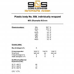 Goerg & Schneider stoneware κόκκινος πηλός 10kg