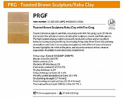 PRGF Stoneware Ροζ – μπεζ – πορτοκαλί πηλός 12,5kg