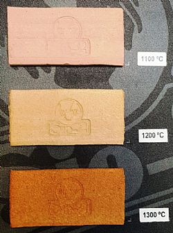 PRGF Stoneware Ροζ – μπεζ – πορτοκαλί πηλός 12,5kg