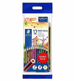 Staedtler noris colour ξυλομπογιές 12 τεμάχια (Bonus Pack)