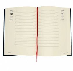 Ημερολόγιο ημερήσιο γραμμές (14×20,5) με σκληρό κάλυμμα με ύφασμα