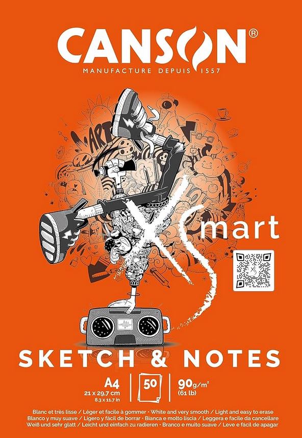 Canson Sketch & Notes XSMART A4