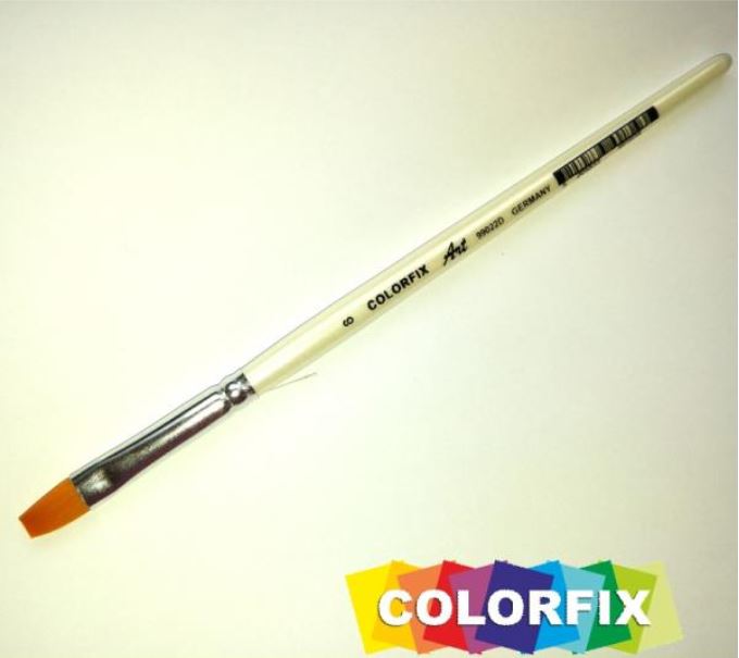 Πινέλα Συνθετικά Colorfix Art Πλακέ