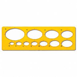 Στένσιλ Ισομετρικών ελλείψεων