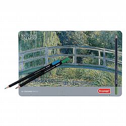 Bruynzeel 36 τεμάχια ξυλομπογιές ακουαρέλας σε μεταλλική κασετίνα