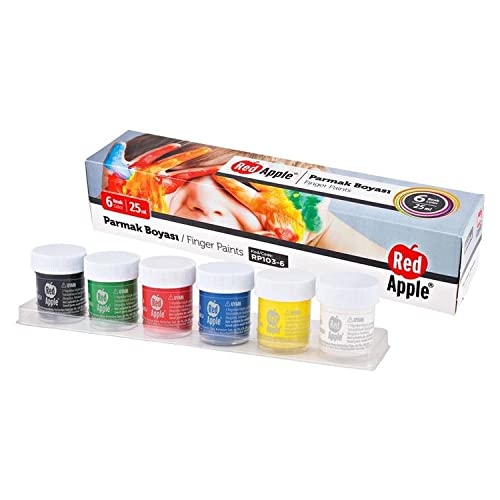 Red Apple Finger Paints
