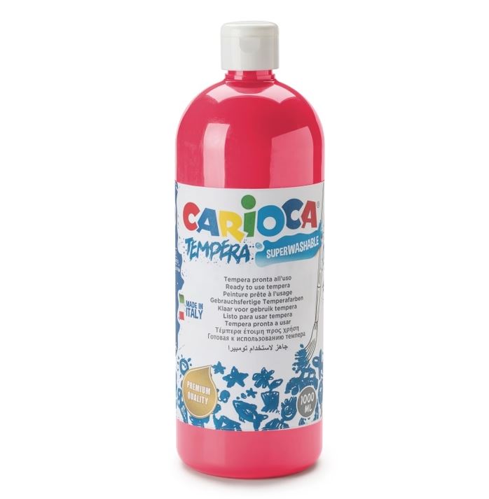 Τέμπερα Carioca Μπουκάλι 1lt Magenta