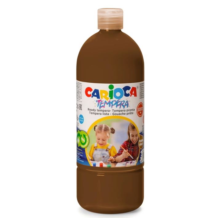 Τέμπερα Carioca Μπουκάλι 1lt Καφέ