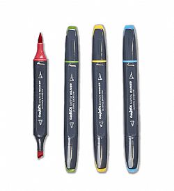 Carioca Plus μαρκαδόροι οινοπνεύματος σετ 80 τεμαχίων