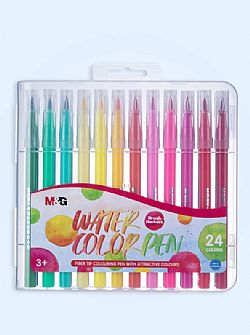 M&G μαρκαδόροι νερού με μύτη πινέλο 24τμχ