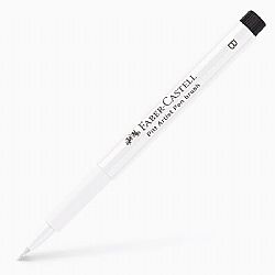 Faber Castell Pitt Artist Pen με μύτη πινέλο White