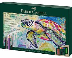 Faber Castell κασετίνα με ξυλομπογιές Albrecht Dürer & Pitt Artist, σε 46 χρώματα