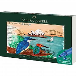 Pitt Artist Pen India ink pens gift set India, 12 pieces