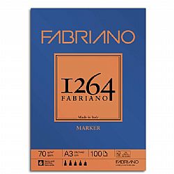 Fabriano 1264 μπλοκ για μαρκαδόρους A3