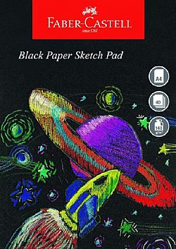 Faber Castell μπλοκ με μαυρα φύλλα Α3