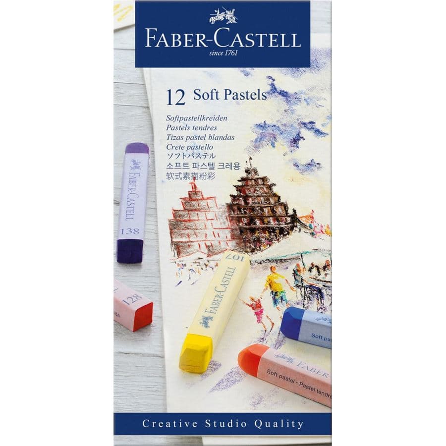 Faber Castell soft pastel 12τμχ