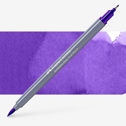 Faber Castell Goldfaber Διπλός μαρκαδόρος νερού (Mauve)