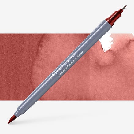 Faber Castell Goldfaber Διπλός μαρκαδόρος νερού (Venetian Red)