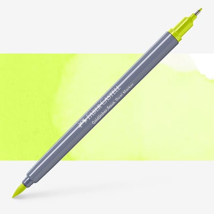 Faber Castell Goldfaber Διπλός μαρκαδόρος νερού (Lime)