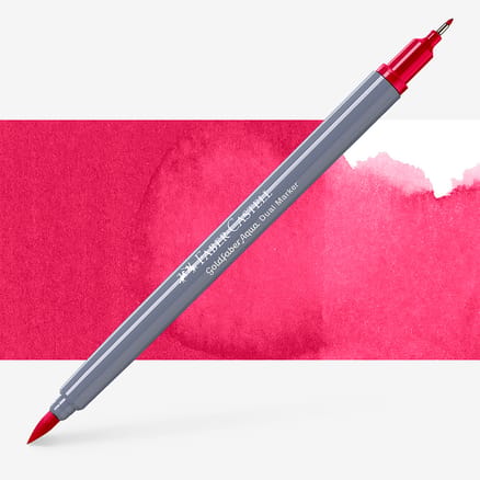 Faber Castell Goldfaber Διπλός μαρκαδόρος νερού (Permanent Carmine)