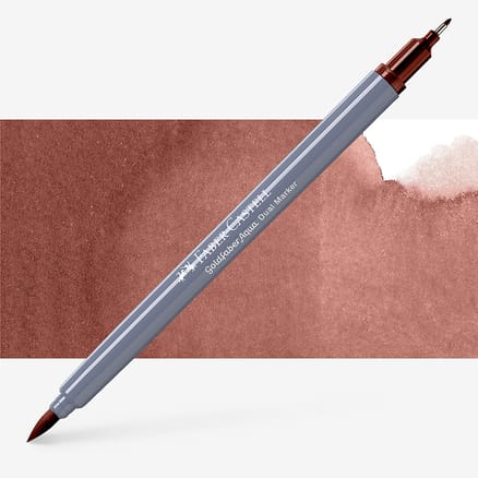 Faber Castell Goldfaber Διπλός μαρκαδόρος νερού (Burnt Siena)