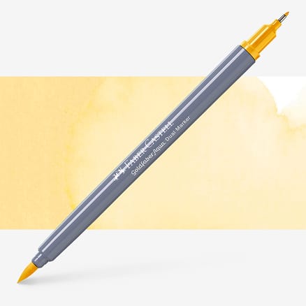 Faber Castell Goldfaber Διπλός μαρκαδόρος νερού (Naples Yellow)