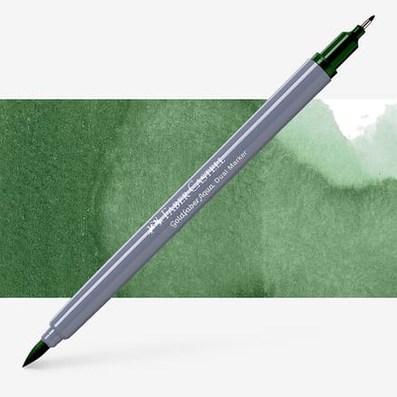 Faber Castell Goldfaber Διπλός μαρκαδόρος νερού (Pine Green)