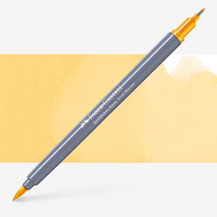 Faber Castell Goldfaber Διπλός μαρκαδόρος νερού (Middle Chrome Yellow)