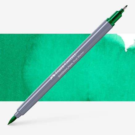 Faber Castell Goldfaber Διπλός μαρκαδόρος νερού (Emerald Green)