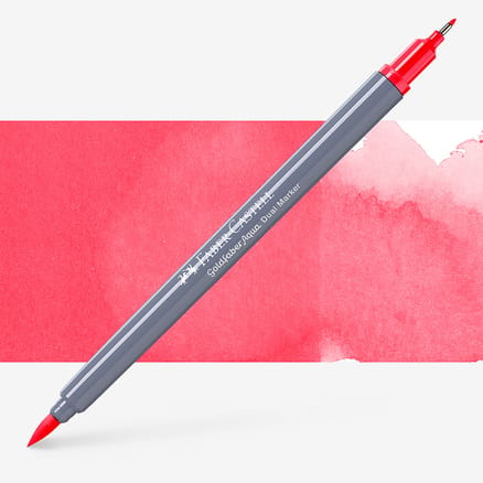 Faber Castell Goldfaber Διπλός μαρκαδόρος νερού (Brilliant Red)