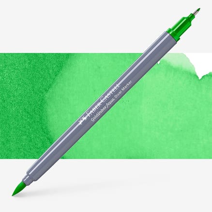 Faber Castell Goldfaber Διπλός μαρκαδόρος νερού (Leaf Green)