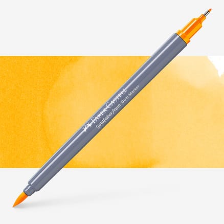 Faber Castell Goldfaber Διπλός μαρκαδόρος νερού (Dark Chrome Yellow)
