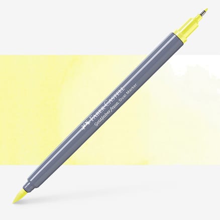 Faber Castell Goldfaber Διπλός μαρκαδόρος νερού (Light Yellow Glaze)